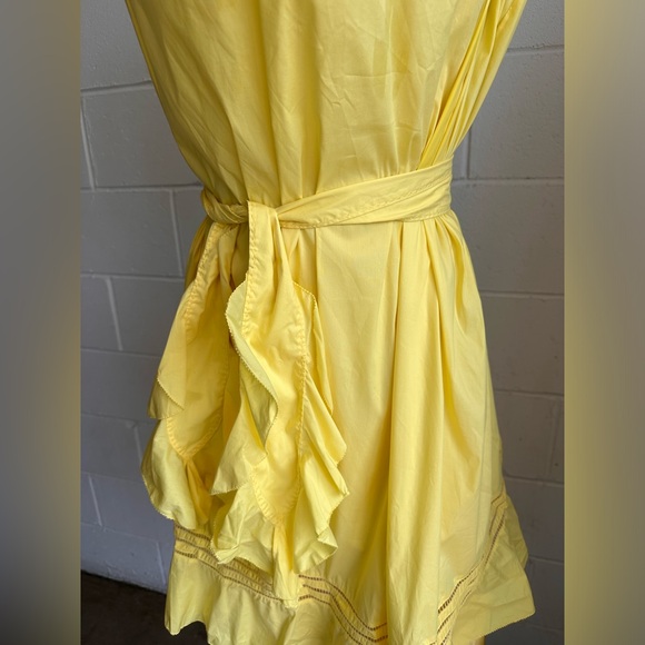 Zac Posen Yellow Runway Collection Dress - Picture 3 of 5